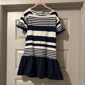 Vineyard Vines Women’s Dress in Navy and White Stripes